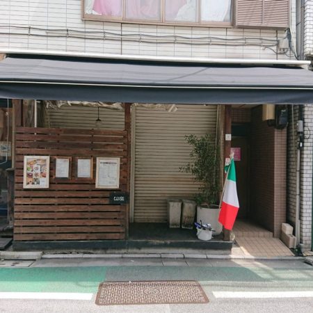 東京都世田谷区｜オーニングテント生地張替えの施工事例（飲食店）